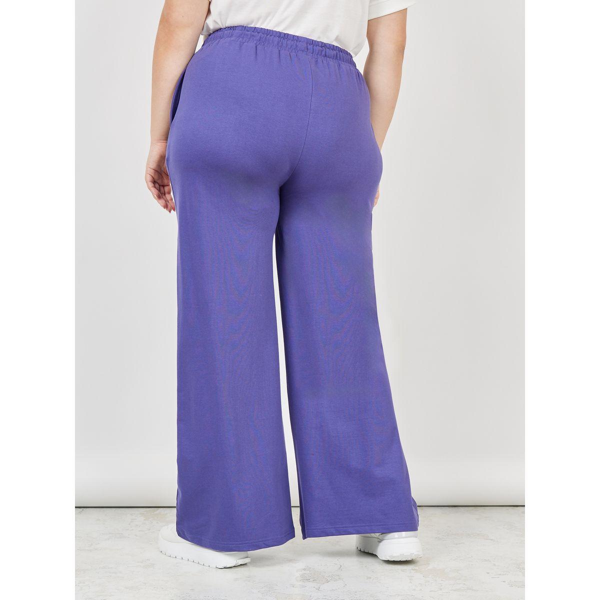 جوغر سادة بمقاس كبير وارجل واسعة-women-clothing-bottoms-joggers-image-4