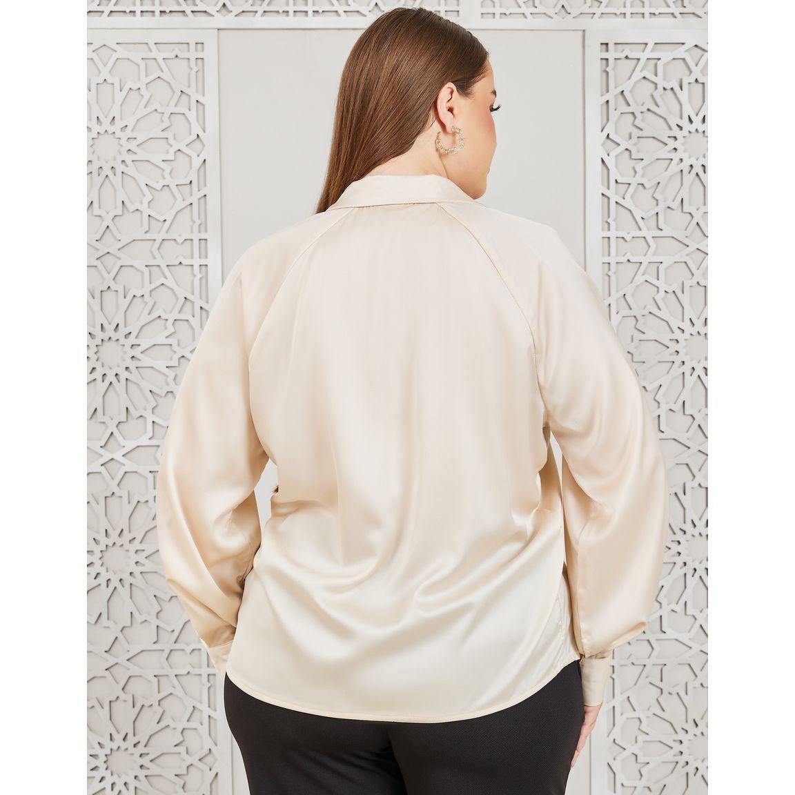 بلوزة ساتان بمقاس كبير مع اكمام طويلة-women-clothing-shirtsandblouses-shirts-image-5