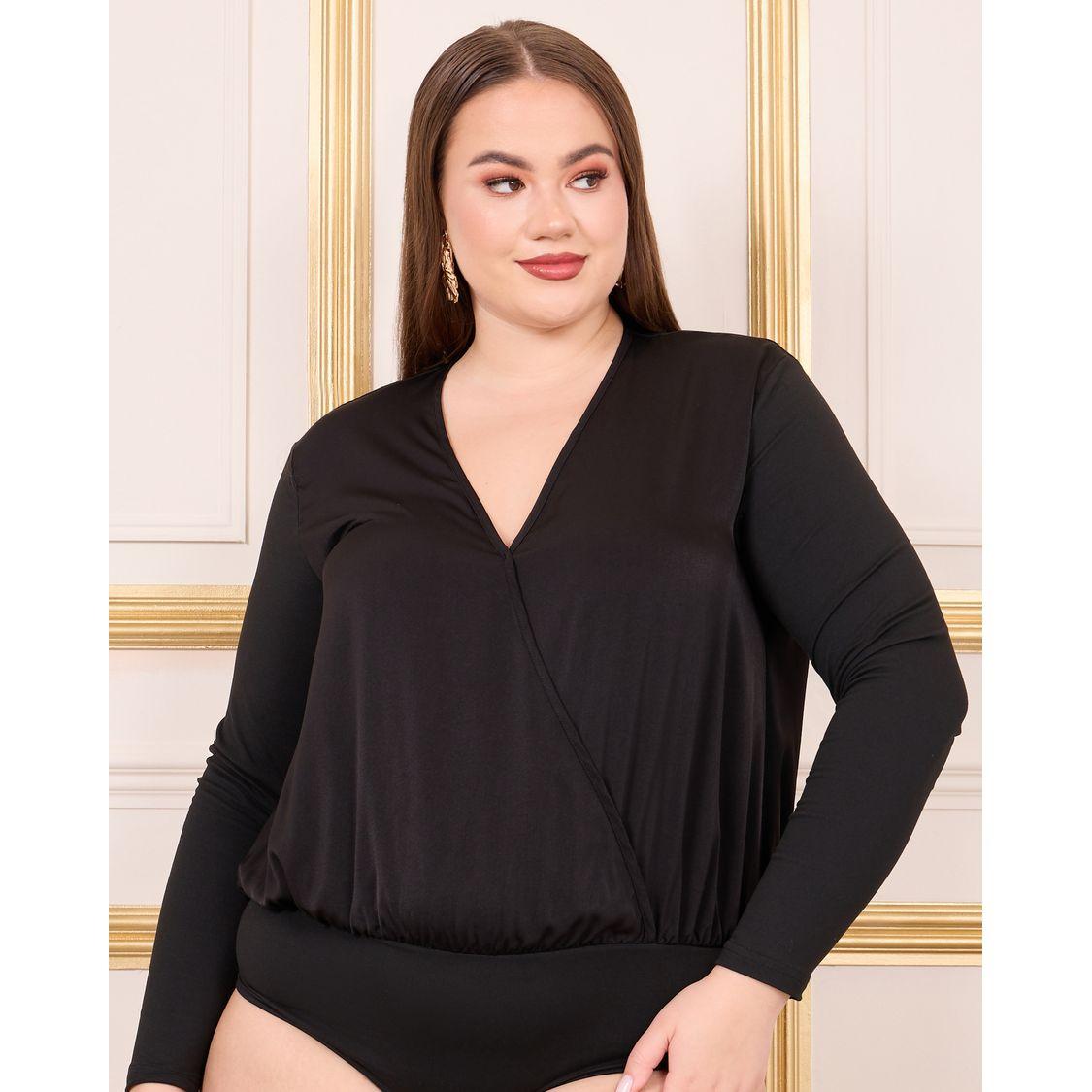بودي سوت ساتان بمقاس كبير واكمام طويلة-women-clothing-shirtsandblouses-blouses-image-1