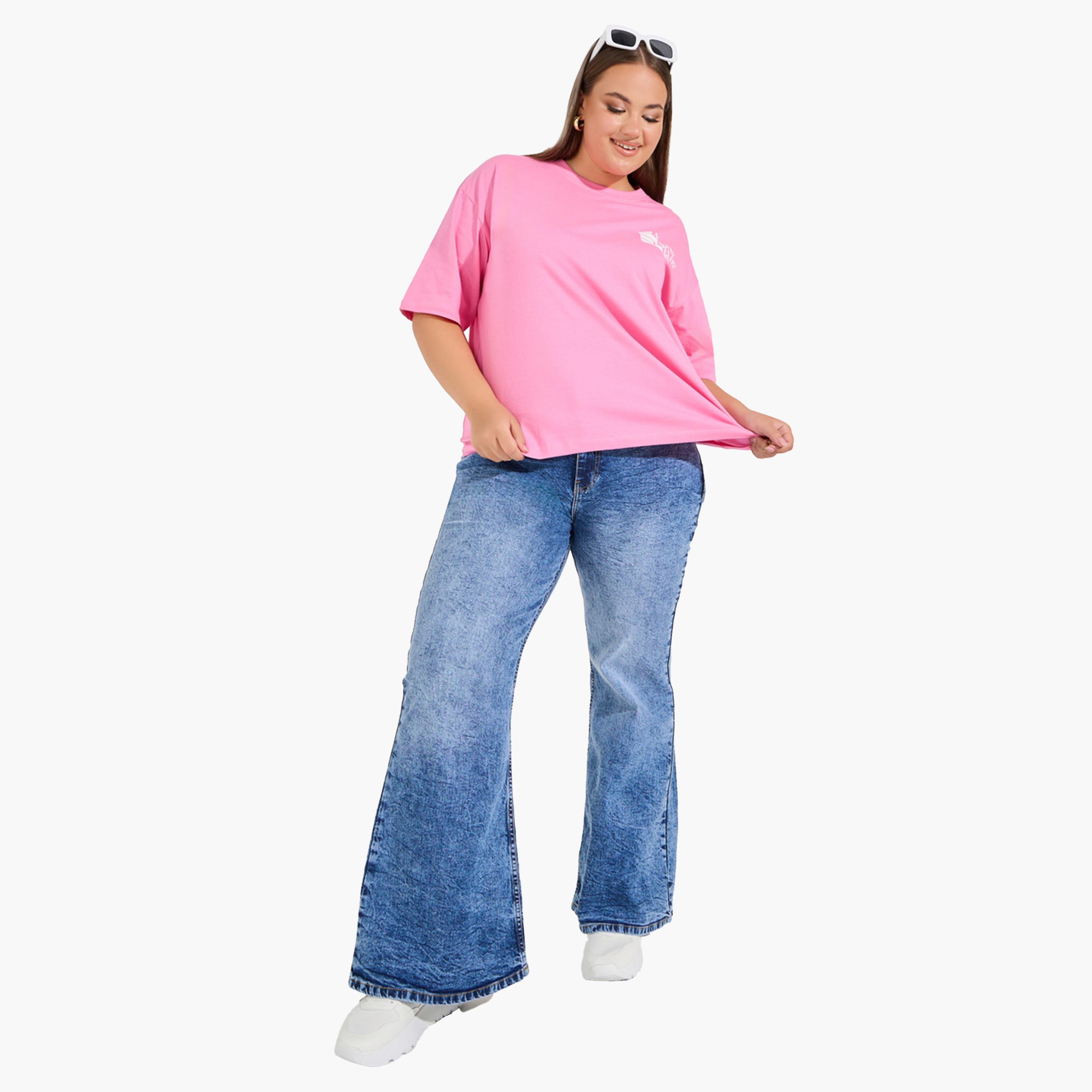 Styli Plus Size Wide Leg Faded Jeans-women-clothing-bottoms-jeans-image-2