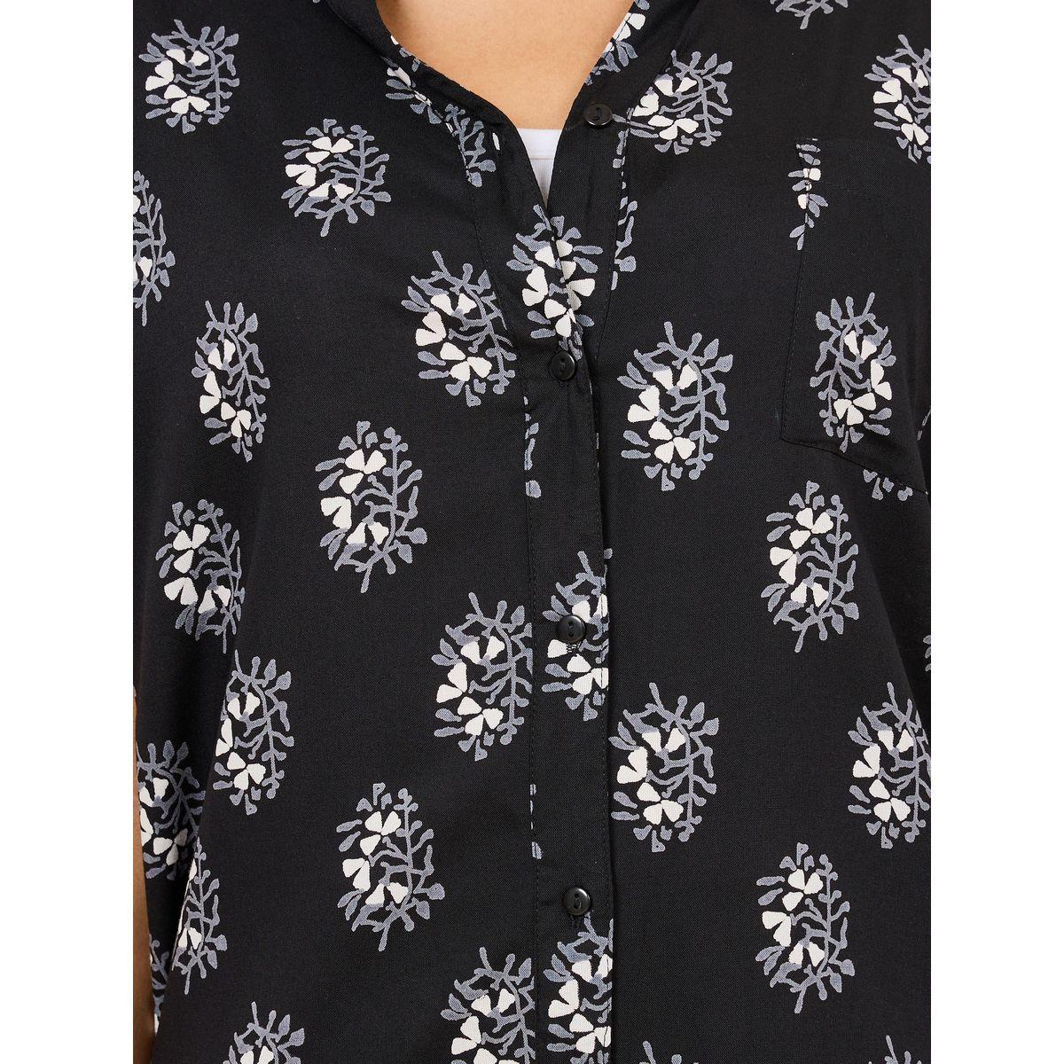 Styli Elevate All Over Print Shirt & Straight Pants Set-women-clothing-coordsets-image-3