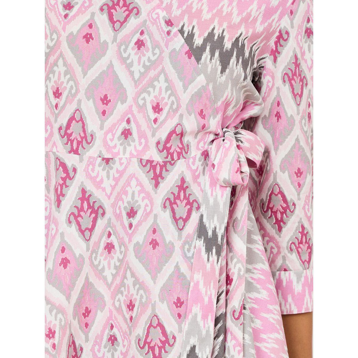 Styli Elevate Asymmetric Hem All Over Print Top & Pants Set-women-clothing-coordsets-image-3