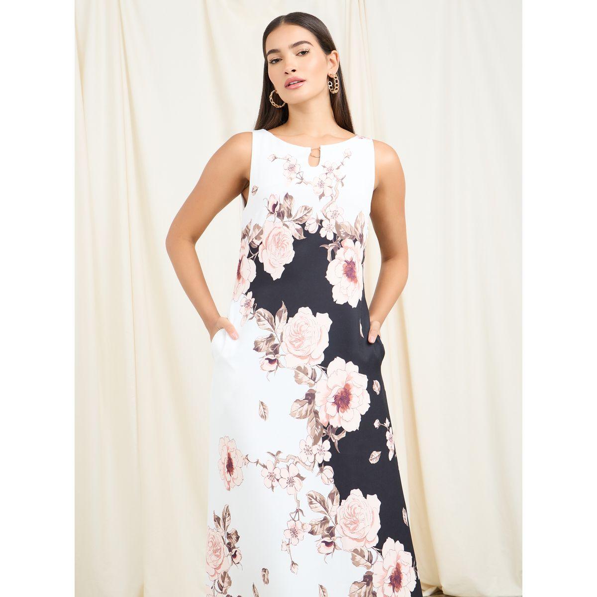 Styli Floral Print Sleeveless Shift Maxi Dress-women-clothing-dresses-image-2