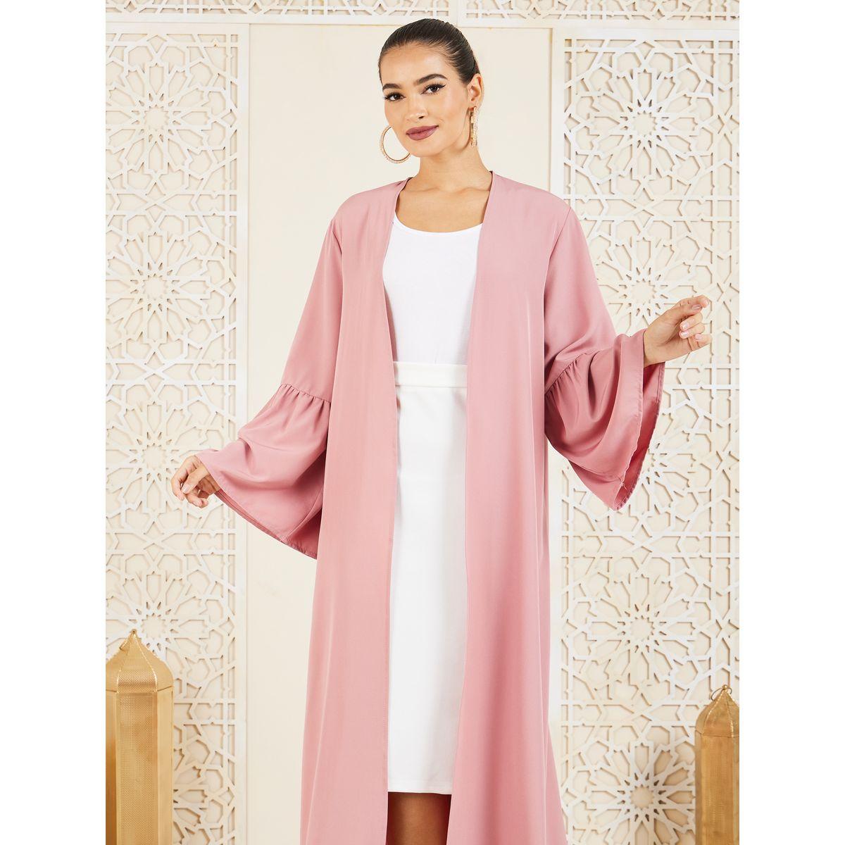 Styli Bell Sleeves Regular Fit Maxi Length Kimono-women-clothing-shirtsandblouses-shirts-image-2