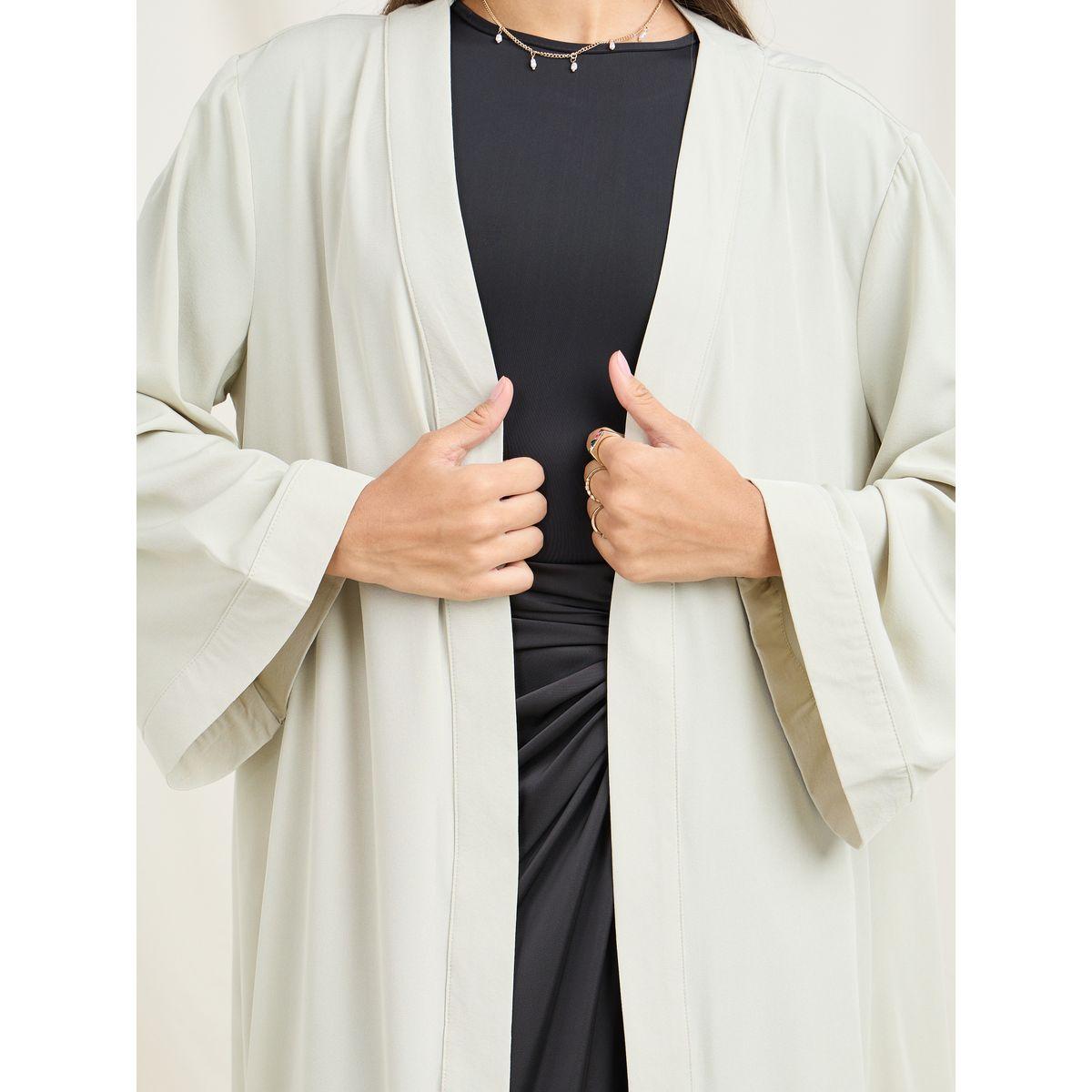 Styli Oversized Solid Maxi Kimono-women-clothing-shirtsandblouses-shirts-image-3