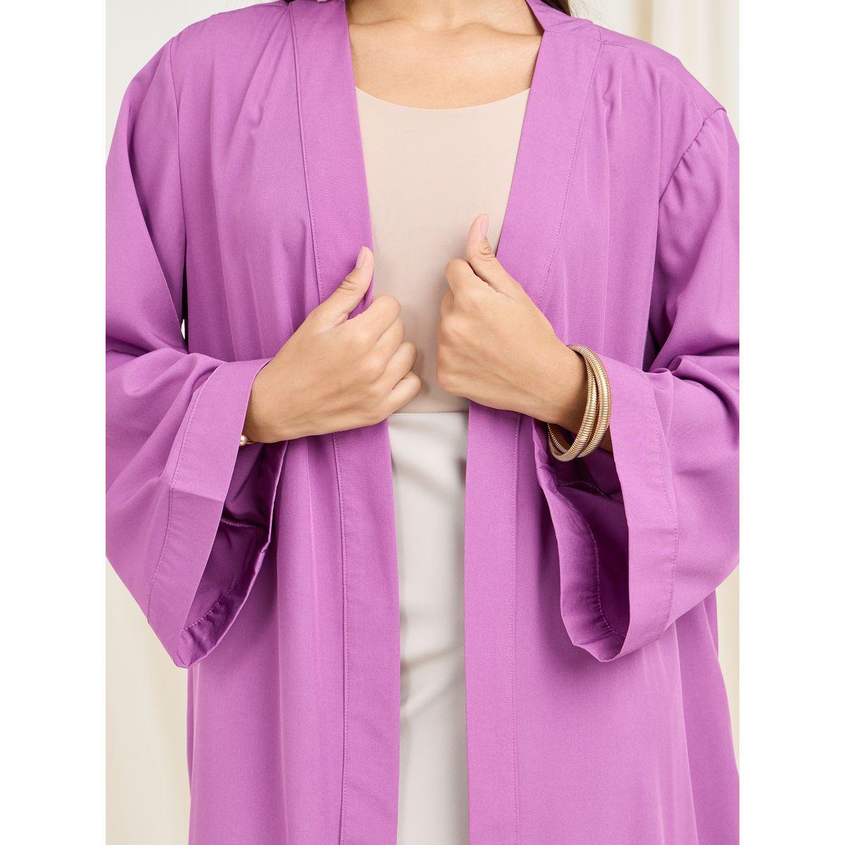 Styli Oversized Solid Maxi Kimono-women-clothing-shirtsandblouses-shirts-image-3
