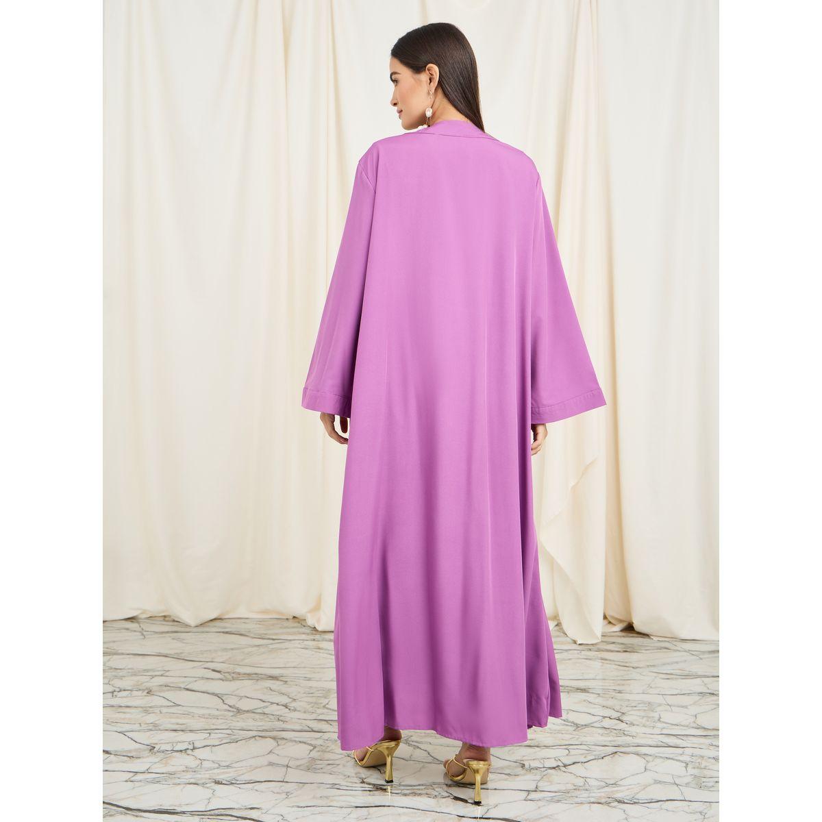 Styli Oversized Solid Maxi Kimono-women-clothing-shirtsandblouses-shirts-image-4
