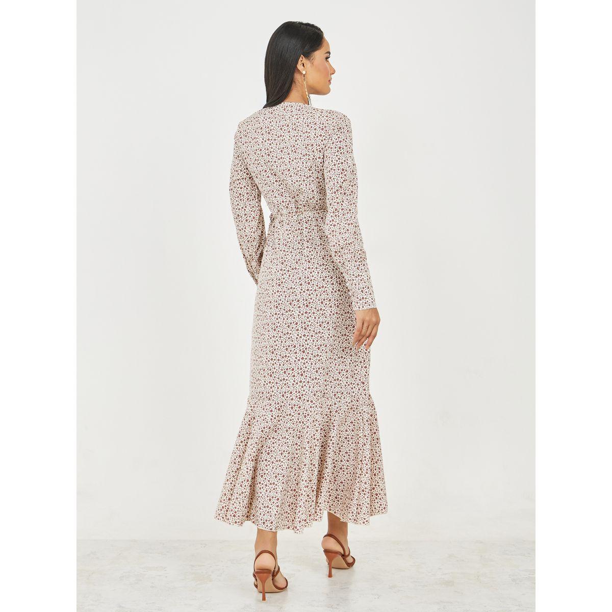 Styli Floral Ditsy Print Wrap Maxi Dress-women-clothing-dresses-image-4
