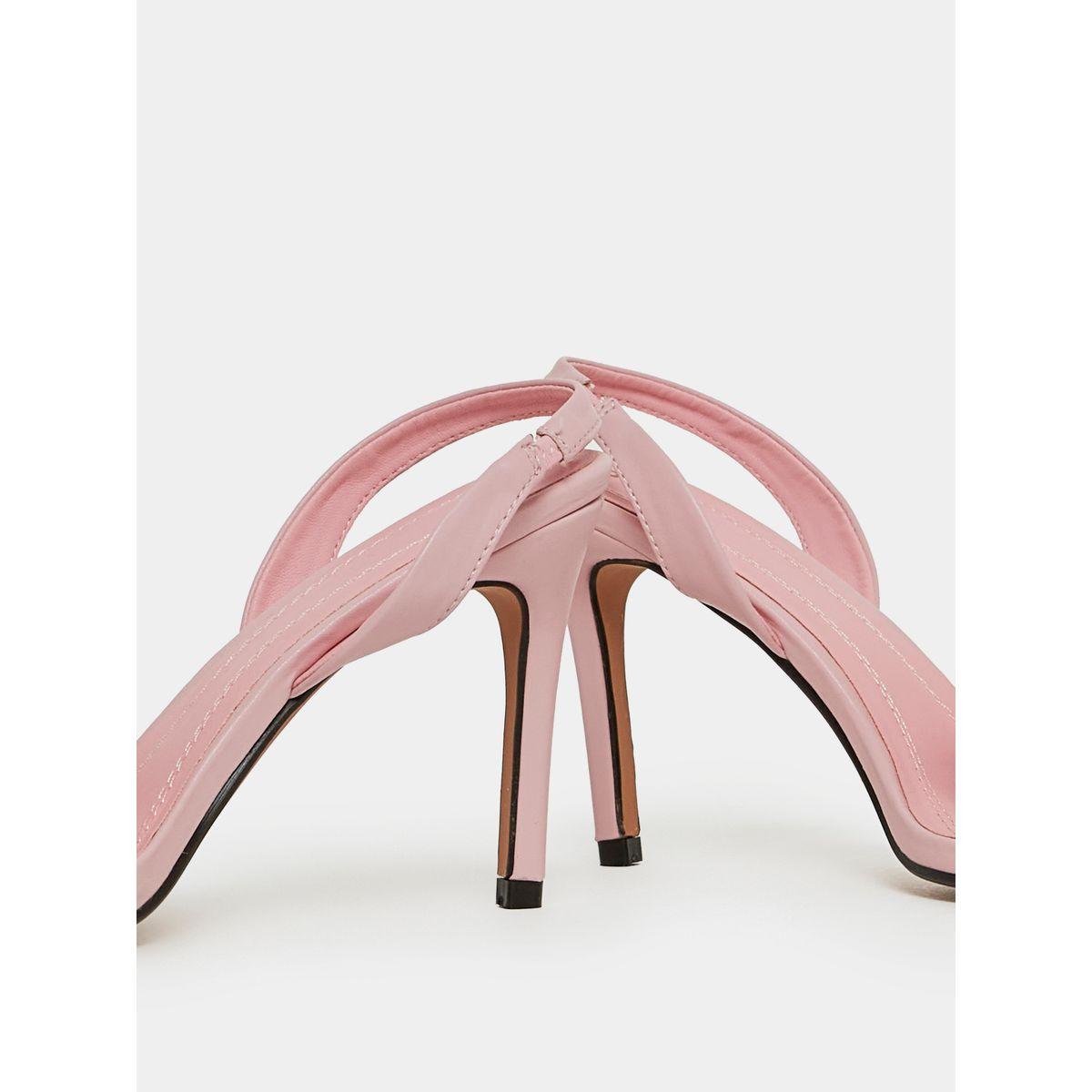 Styli Floral Applique Slingback Heel Sandal-women-shoes-heels-image-4