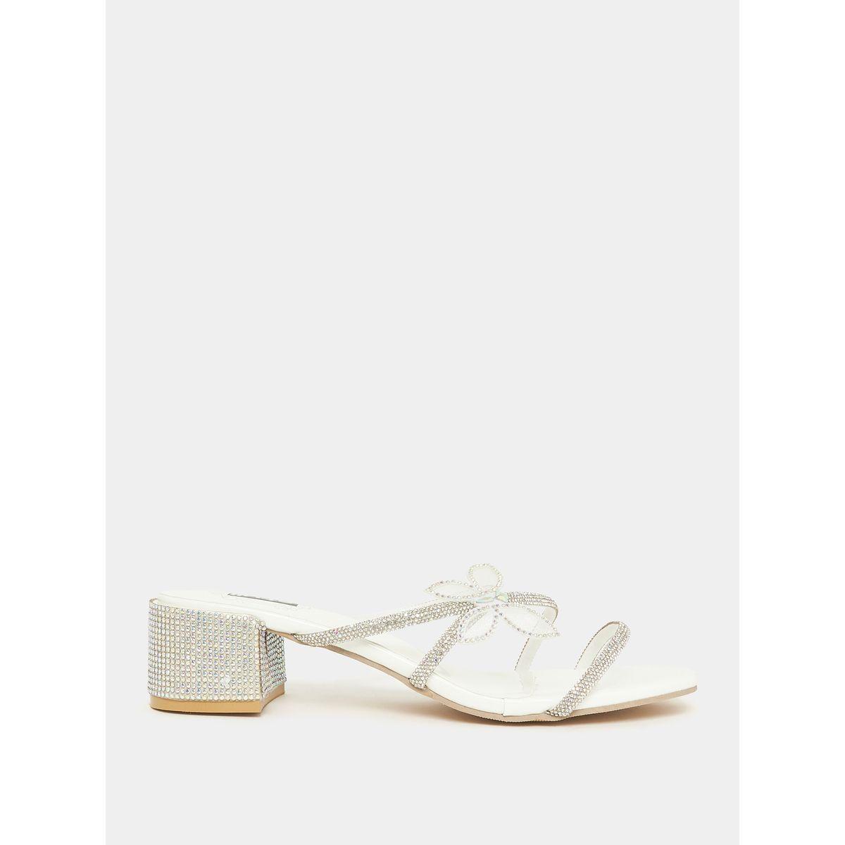 Styli Embellished Butterfly Applique Block Heel Sandal-women-shoes-heels-image-2