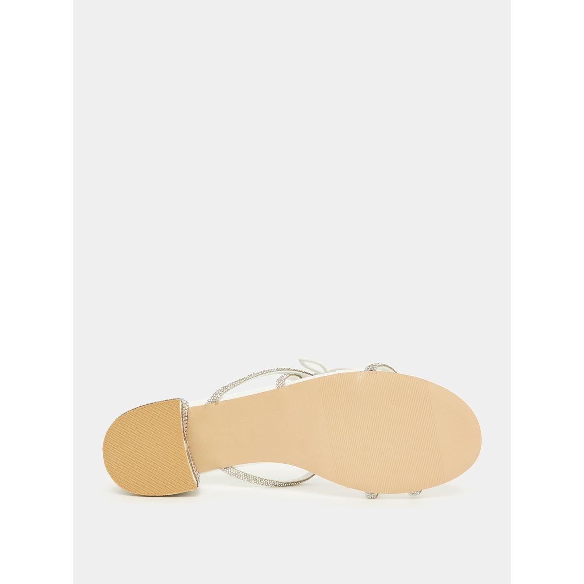 Styli Embellished Butterfly Applique Block Heel Sandal-women-shoes-heels-image-7