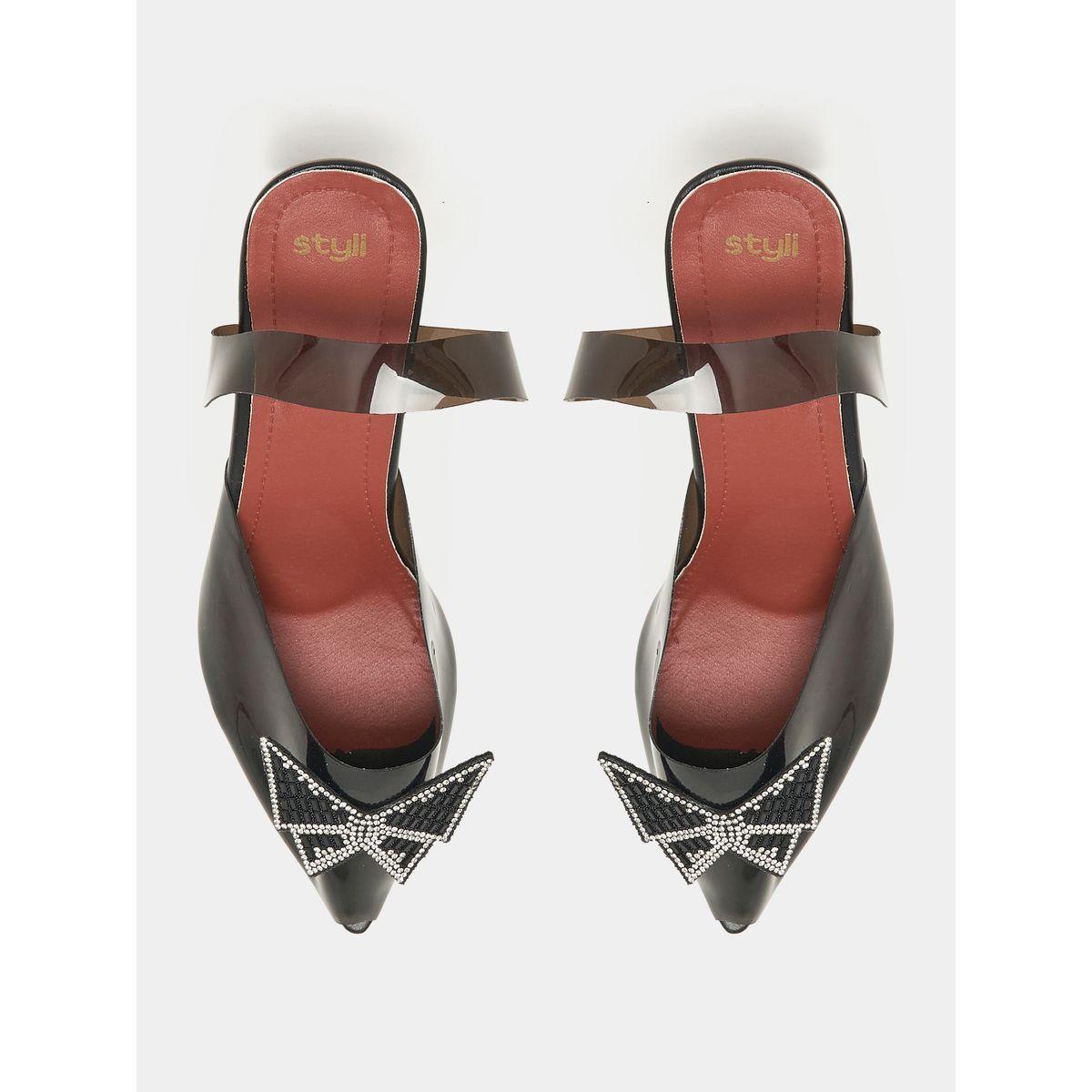 صندل بكعب منخفض وتفاصيل شفافة-women-shoes-heels-image-5