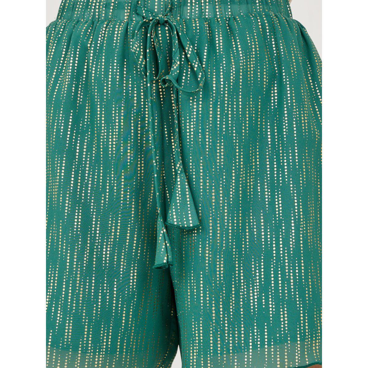 Styli Foil Print High Rise Shorts-women-clothing-bottoms-shorts-image-3