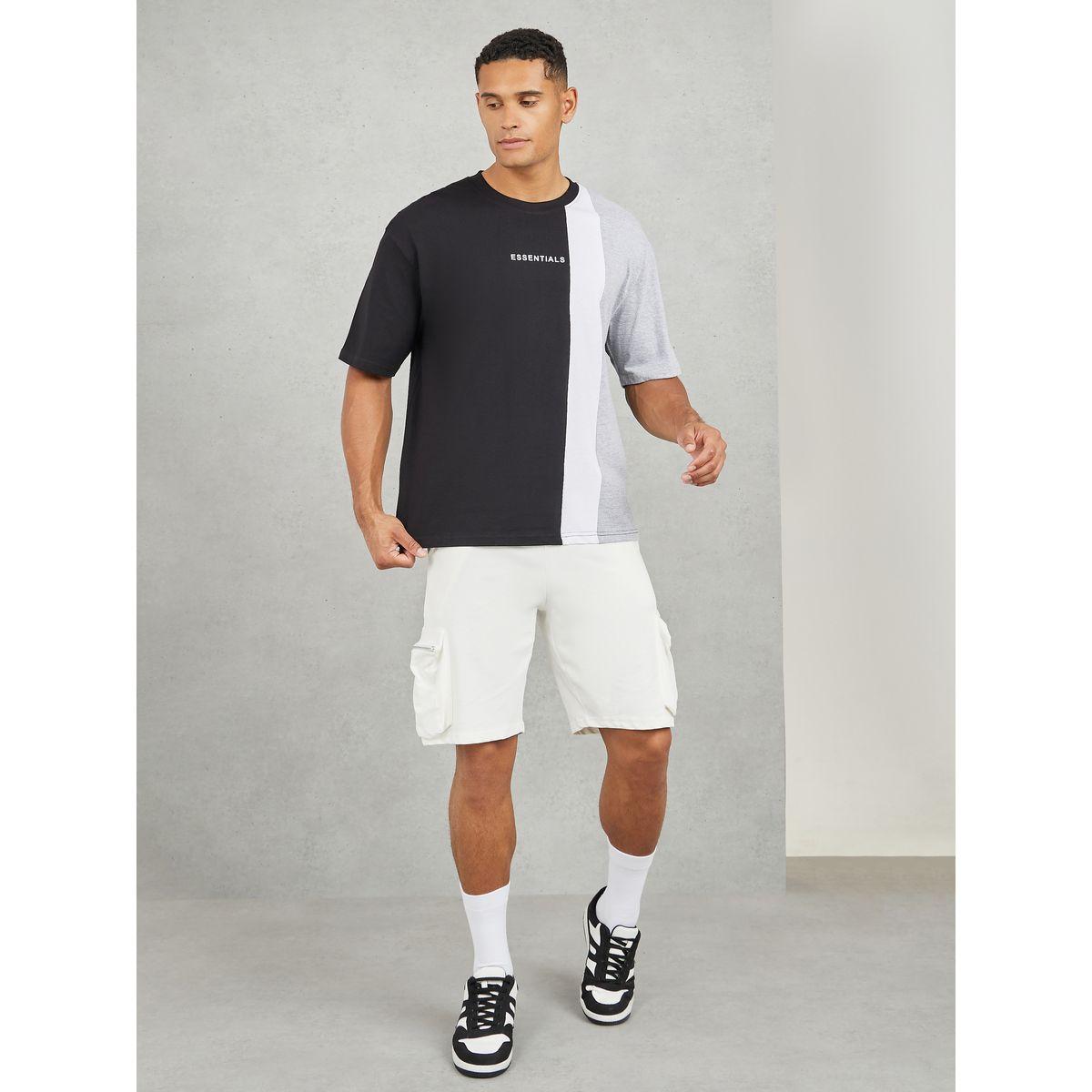تيشيرت واسع بنمط كتل الالوان-men-clothing-tshirtsandpolos-tshirts-image-2