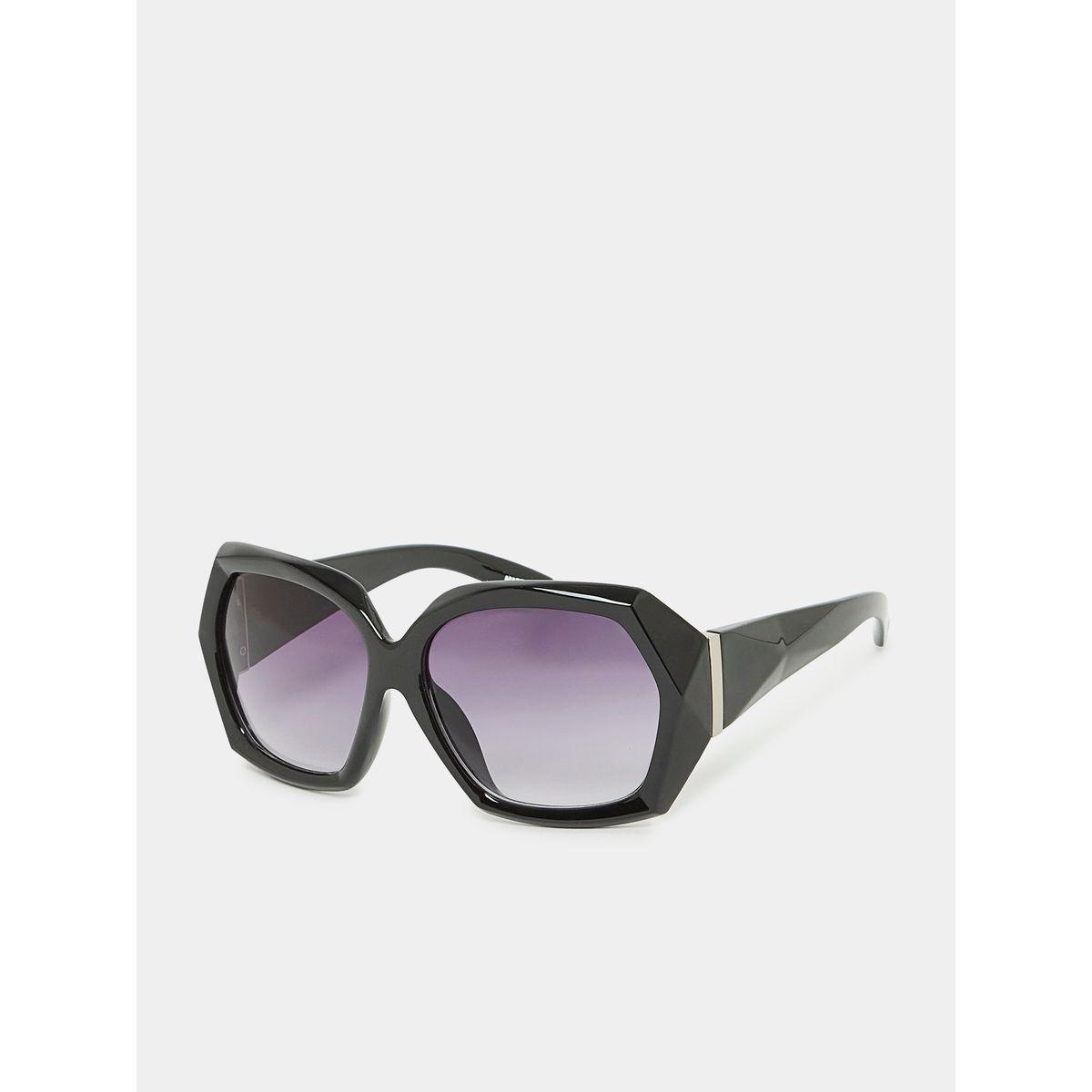 Styli Oversized Full Rim Hexagon Sunglasses-women-sunglasses-image-1