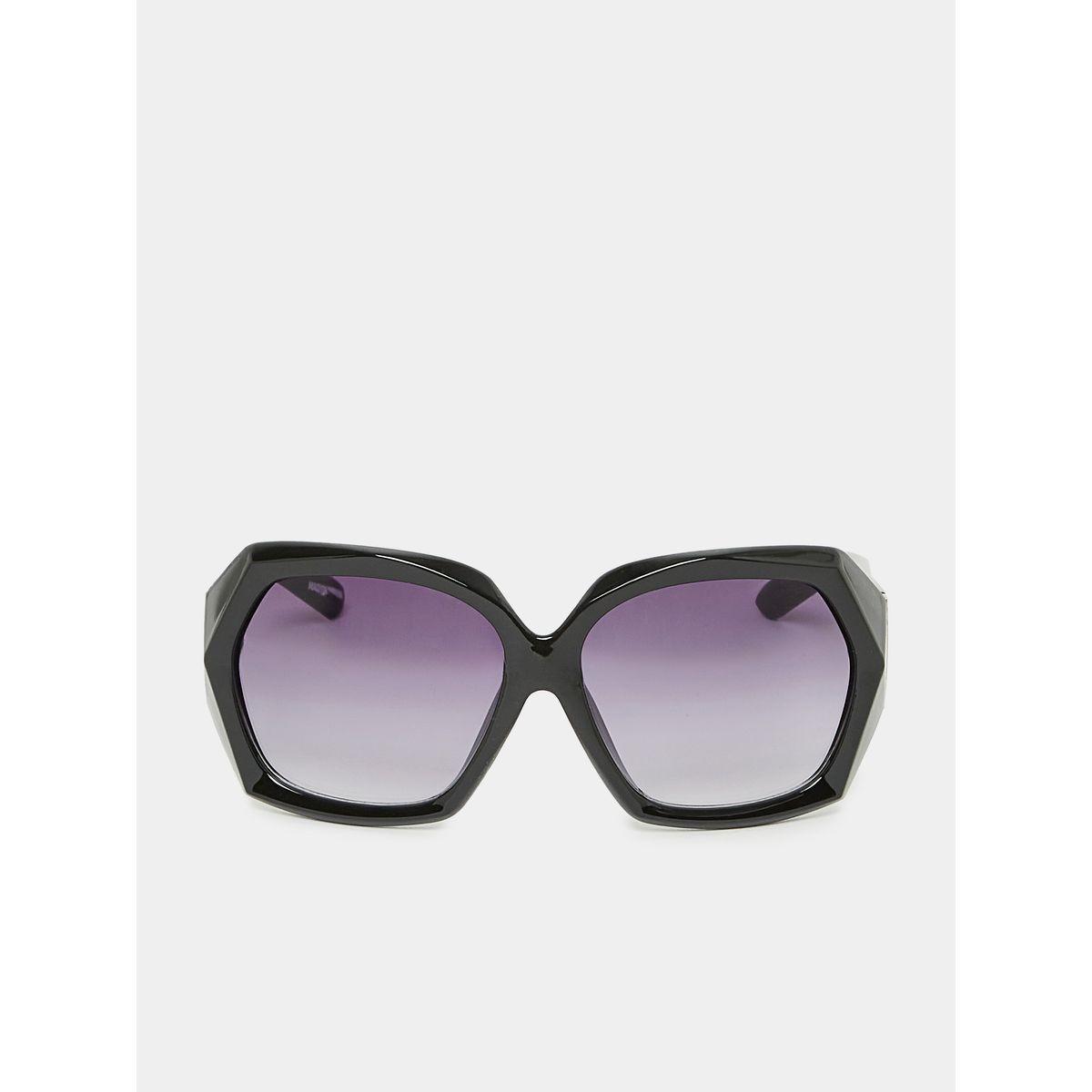 Styli Oversized Full Rim Hexagon Sunglasses-women-sunglasses-image-3
