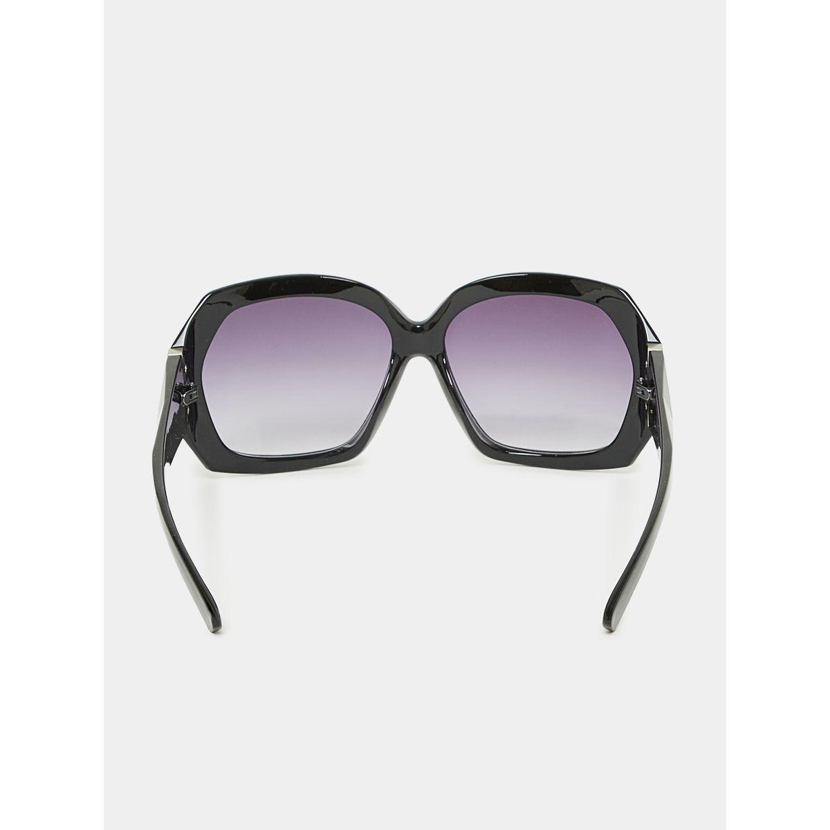 Styli Oversized Full Rim Hexagon Sunglasses-women-sunglasses-image-5