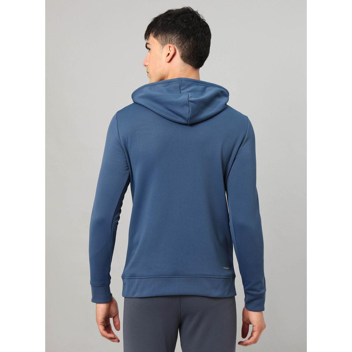 جاكيت فليس بياقة هودي تكنوسبورت × ستايلي-men-clothing-sportswearandactivewear-hoodiesandsweatshirts-image-2