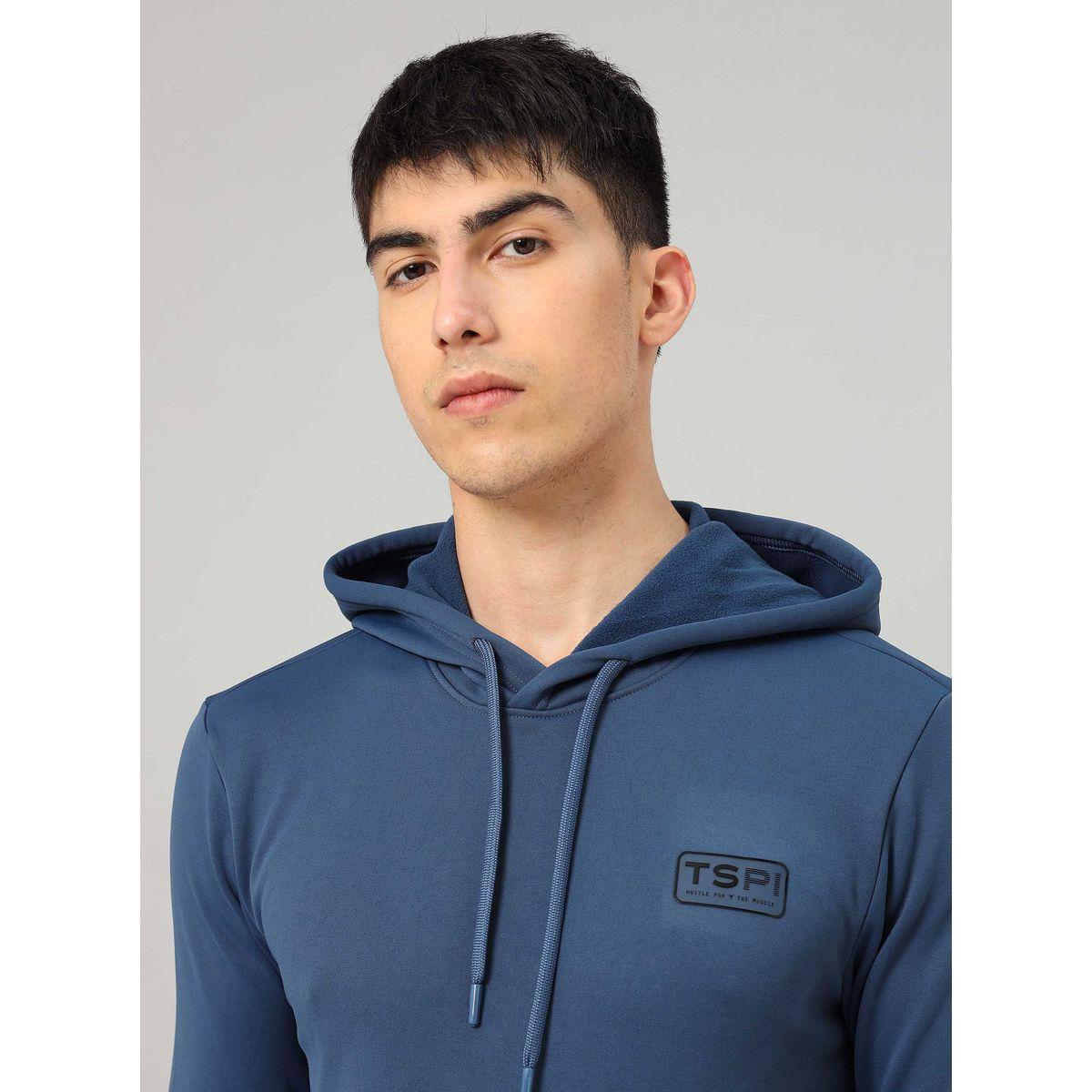 جاكيت فليس بياقة هودي تكنوسبورت × ستايلي-men-clothing-sportswearandactivewear-hoodiesandsweatshirts-image-3