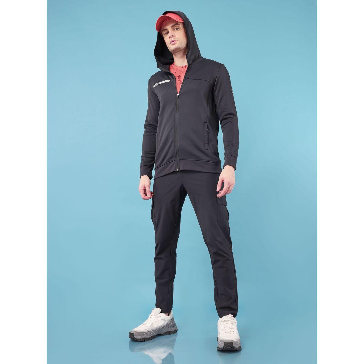 Technosport X Styli Hooded Logo Detail Fleece Jacket-men-clothing-jacketsandblazers-jackets-image-4