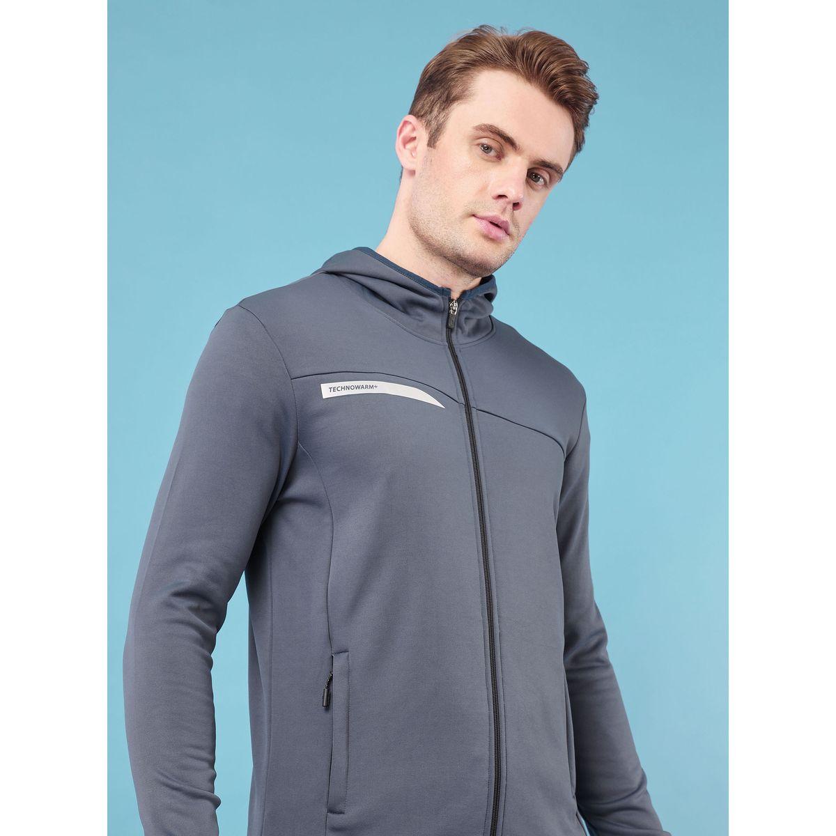 جاكيت فليس بياقة هودي تكنوسبورت × ستايلي-men-clothing-jacketsandblazers-jackets-image-3