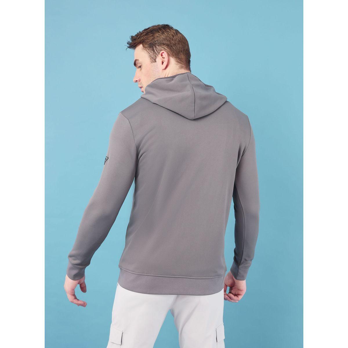 Technosport X Styli Hooded Logo Detail Fleece Jacket-men-clothing-jacketsandblazers-jackets-image-2