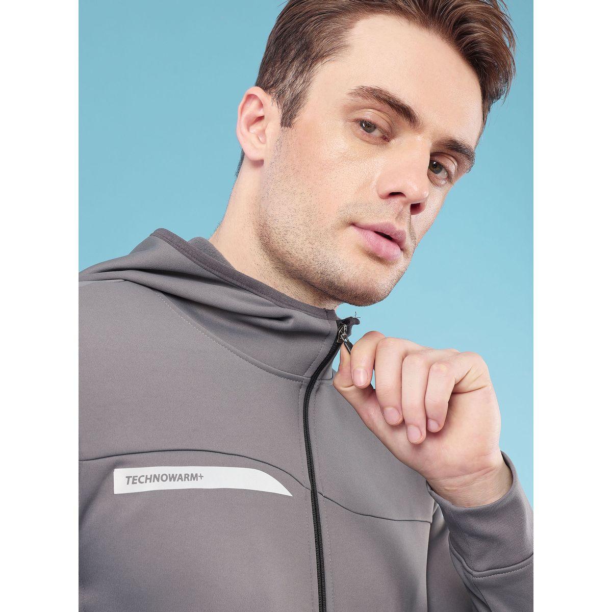 Technosport X Styli Hooded Logo Detail Fleece Jacket-men-clothing-jacketsandblazers-jackets-image-3