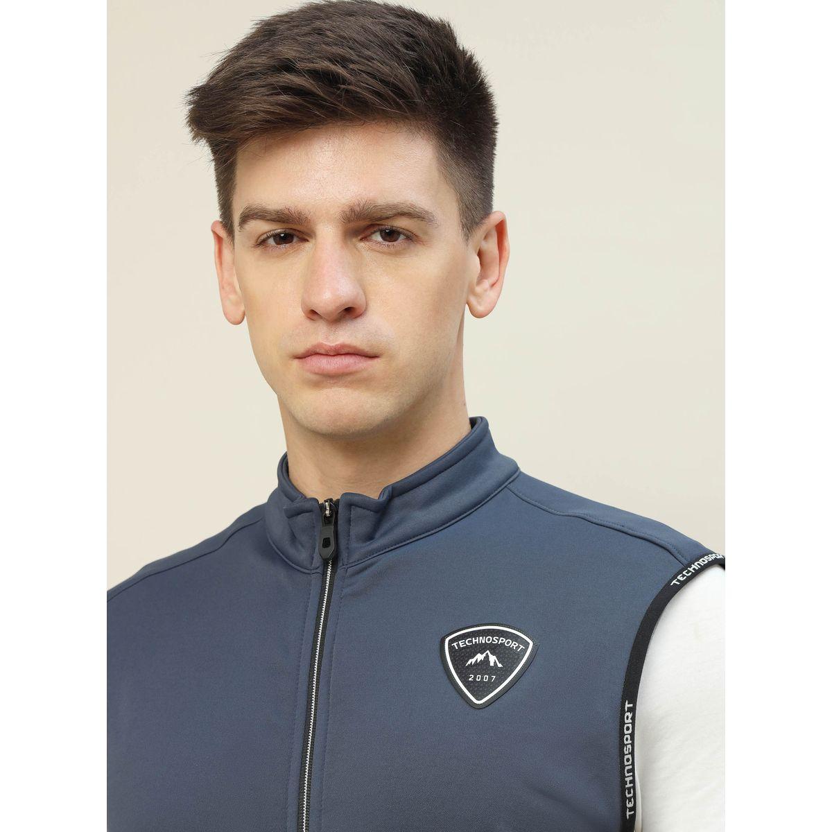 Technosport X Styli  High Neck Fleece Sleeveless Active Jacket-men-clothing-sportswearandactivewear-hoodiesandsweatshirts-image-3