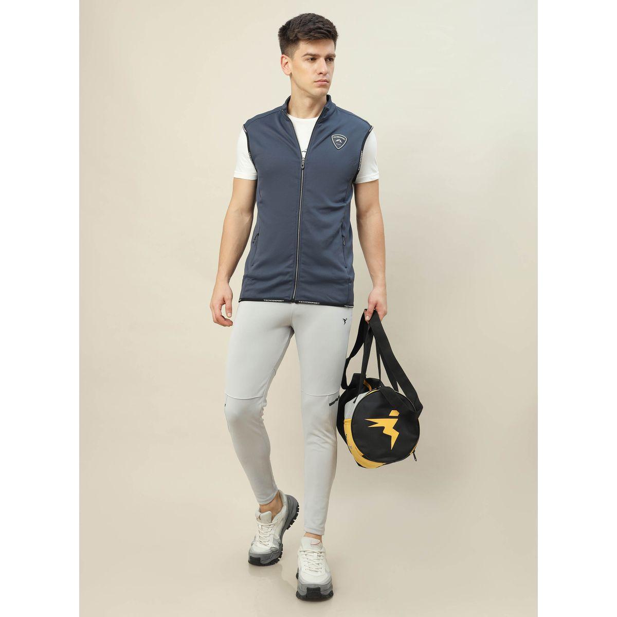 Technosport X Styli  High Neck Fleece Sleeveless Active Jacket-men-clothing-sportswearandactivewear-hoodiesandsweatshirts-image-4