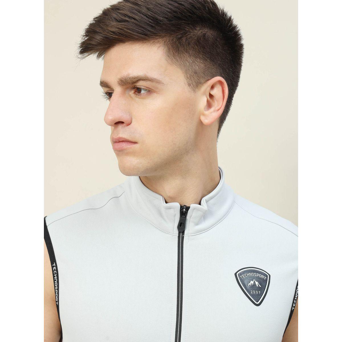 Technosport X Styli  High Neck Fleece Sleeveless Active Jacket-men-clothing-sportswearandactivewear-hoodiesandsweatshirts-image-3