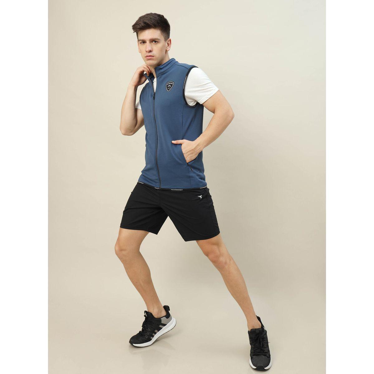 Technosport X Styli  High Neck Fleece Sleeveless Active Jacket-men-clothing-sportswearandactivewear-hoodiesandsweatshirts-image-4