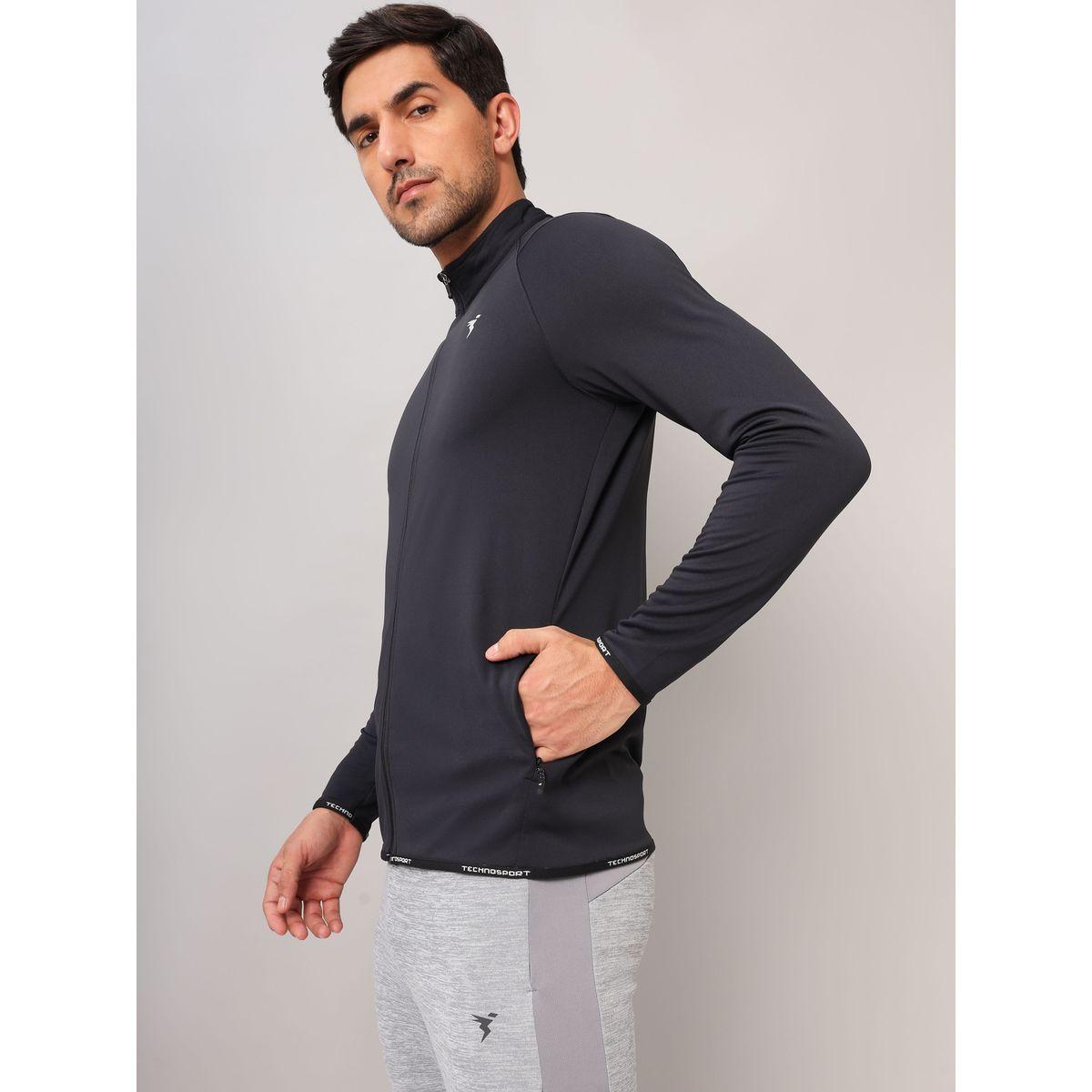 جاكيت بقصة سليم فت وياقة عالية تكنوسبورت × ستايلي-men-clothing-jacketsandblazers-jackets-image-3