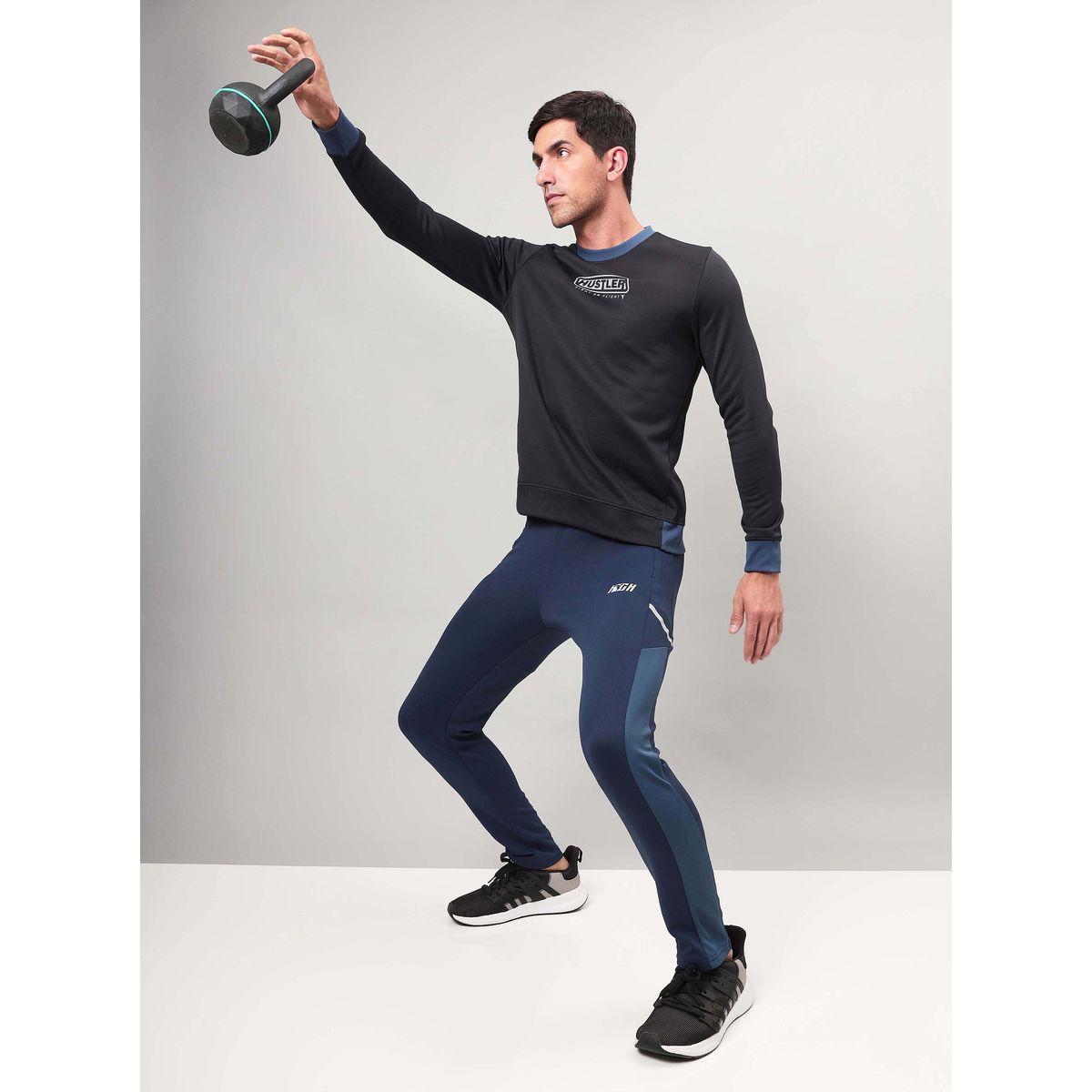 سويت شيرت فليس بياقة دائرية تكنوسبورت × ستايلي-men-clothing-sportswearandactivewear-hoodiesandsweatshirts-image-4