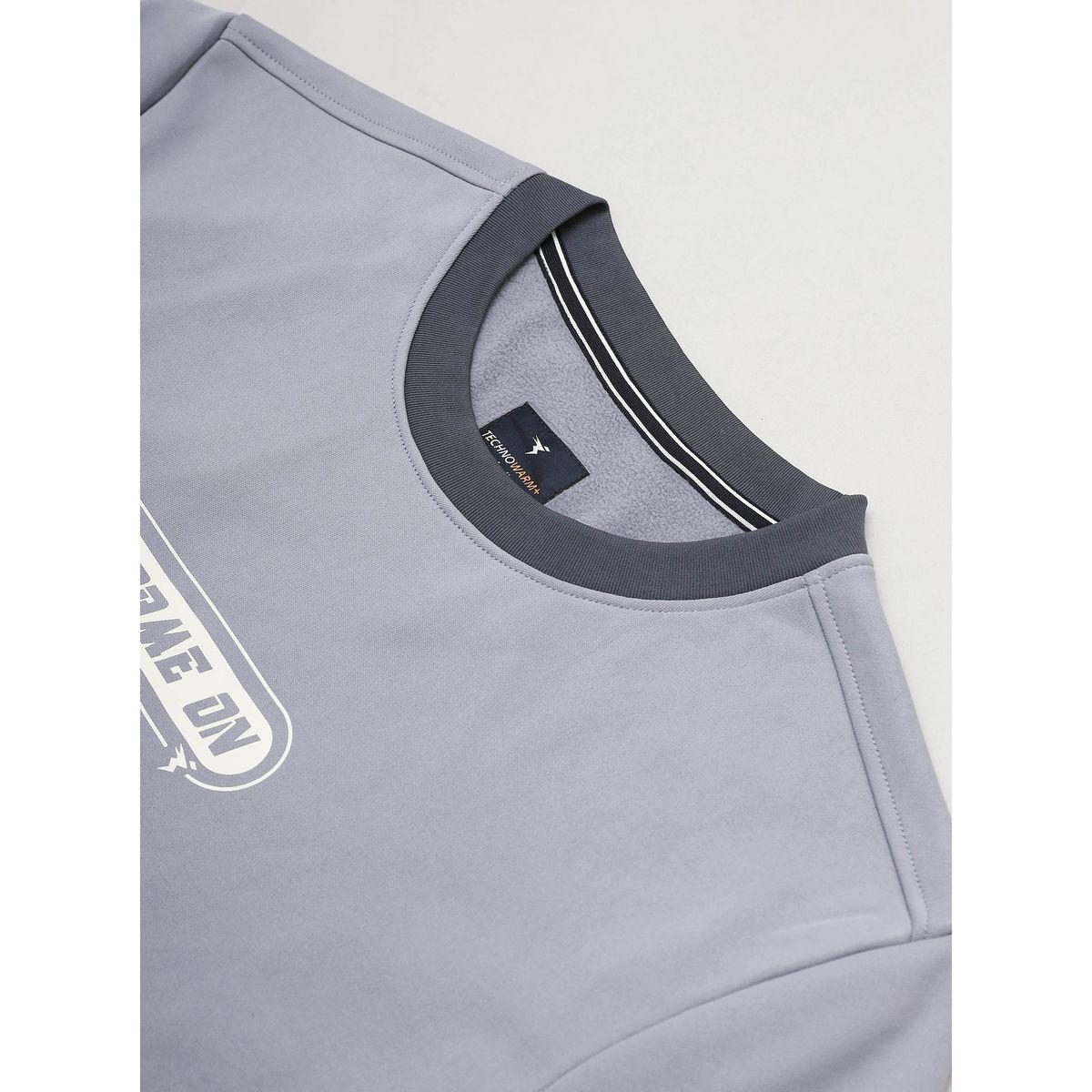سويت شيرت فليس بياقة دائرية تكنوسبورت × ستايلي-men-clothing-sportswearandactivewear-hoodiesandsweatshirts-image-5