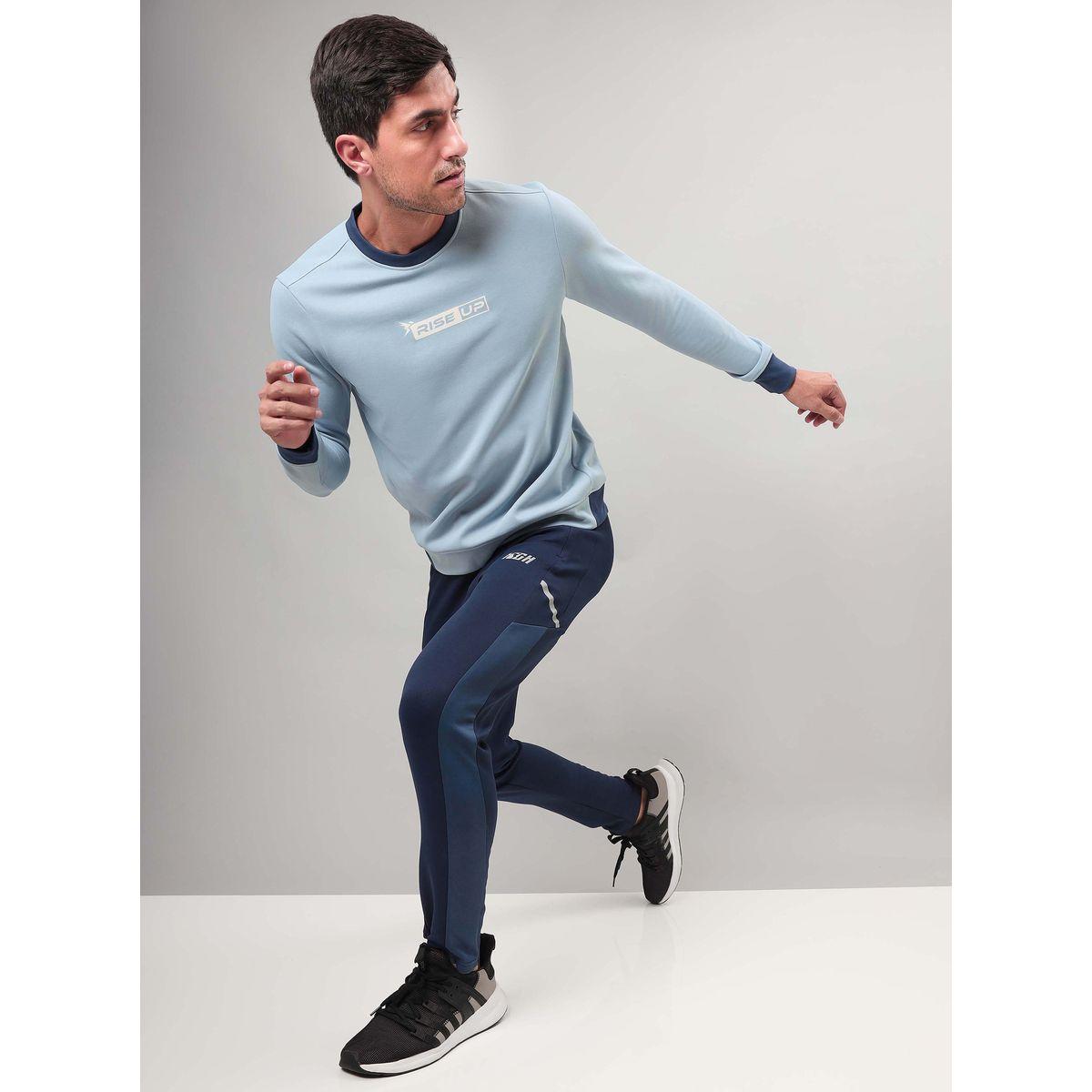 سويت شيرت فليس بياقة دائرية تكنوسبورت × ستايلي-men-clothing-sportswearandactivewear-hoodiesandsweatshirts-image-4