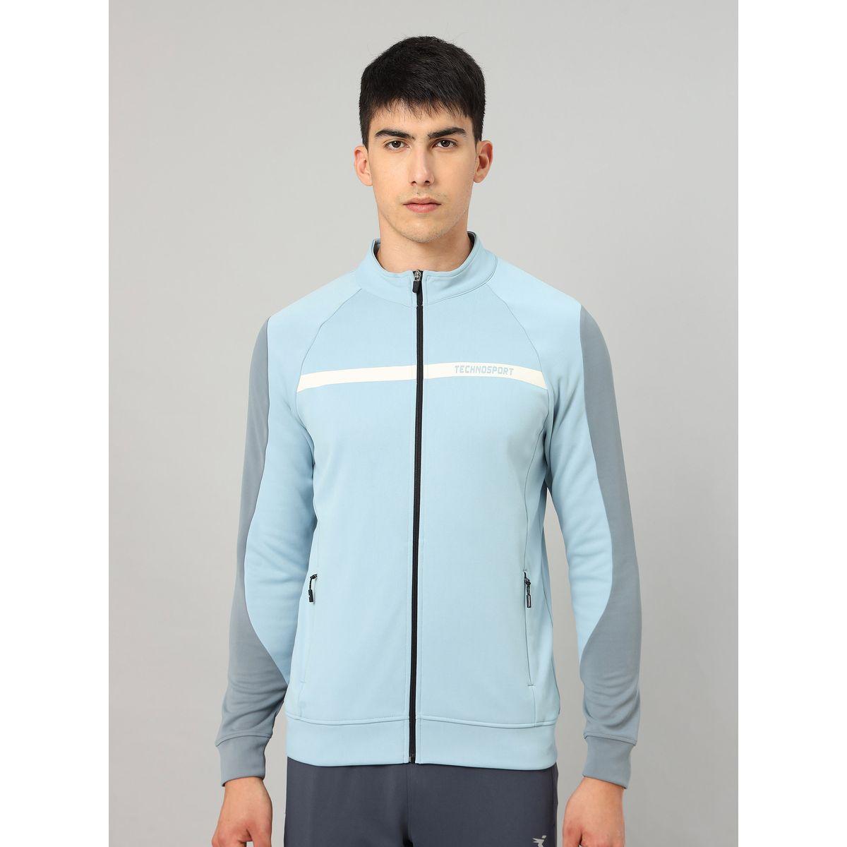 Technosport X Styli High Neck Full Sleeve Colorblock Fleece Jacket-men-clothing-sportswearandactivewear-hoodiesandsweatshirts-image-1