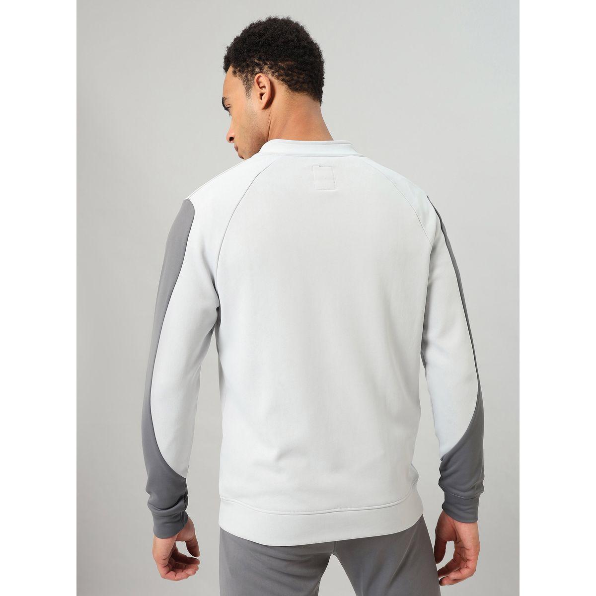 Technosport X Styli High Neck Full Sleeve Colorblock Fleece Jacket-men-clothing-jacketsandblazers-jackets-image-2