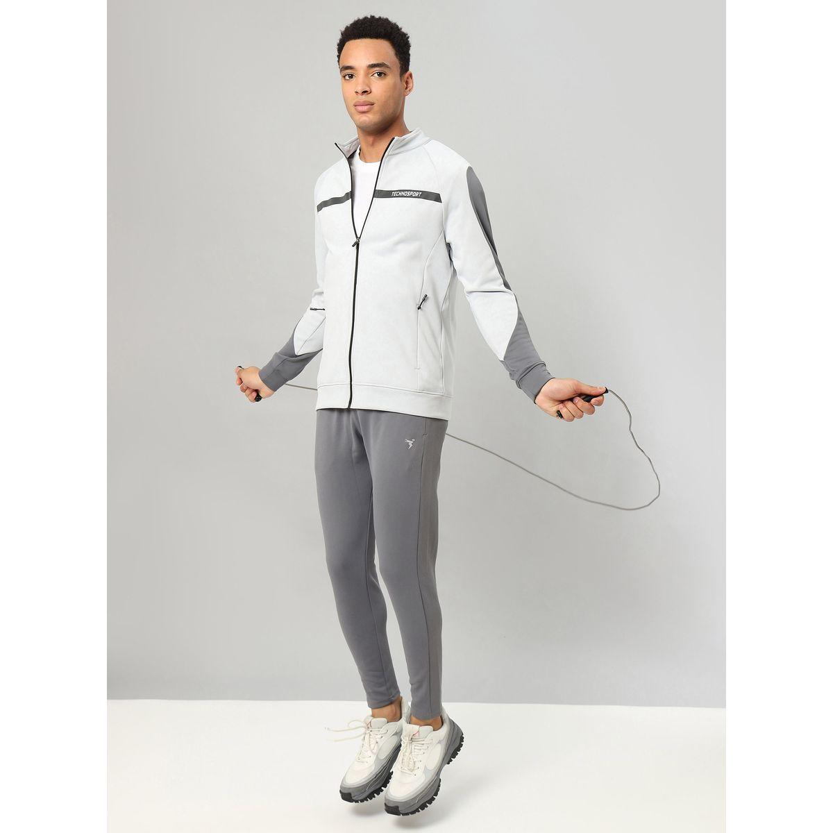 جاكيت فليس بنمط كتل الالوان تكنوسبورت × ستايلي-men-clothing-jacketsandblazers-jackets-image-4