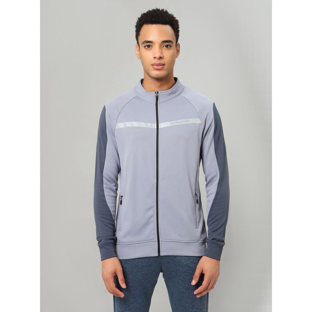 Technosport X Styli High Neck Full Sleeve Colorblock Fleece Jacket-men-clothing-sportswearandactivewear-hoodiesandsweatshirts-image-1