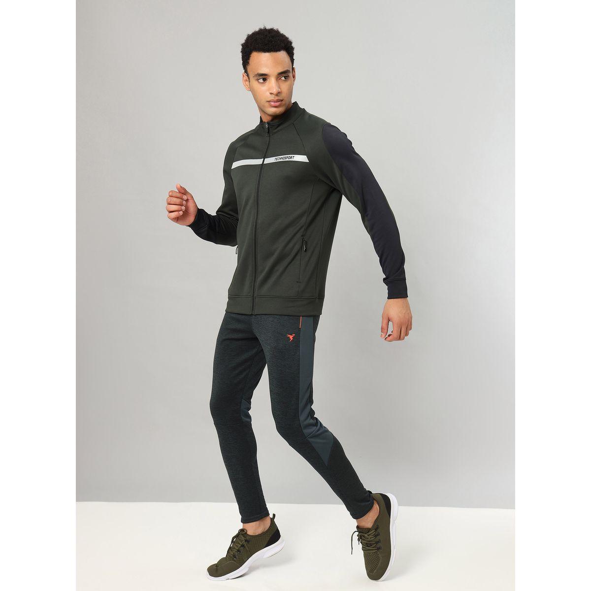 جاكيت فليس بنمط كتل الالوان تكنوسبورت × ستايلي-men-clothing-sportswearandactivewear-hoodiesandsweatshirts-image-4