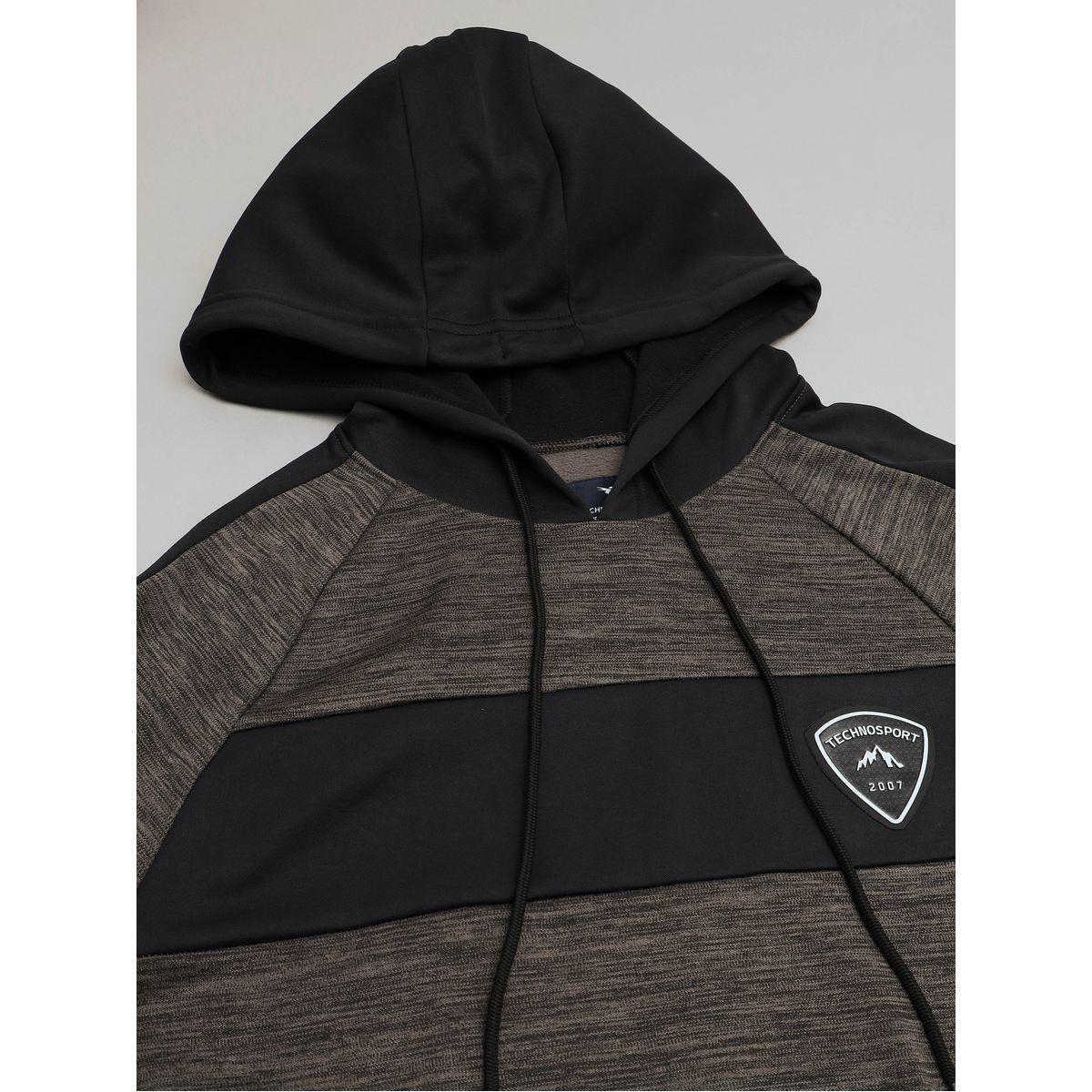 جاكيت فليس بياقة هودي تكنوسبورت × ستايلي-men-clothing-sportswearandactivewear-hoodiesandsweatshirts-image-7