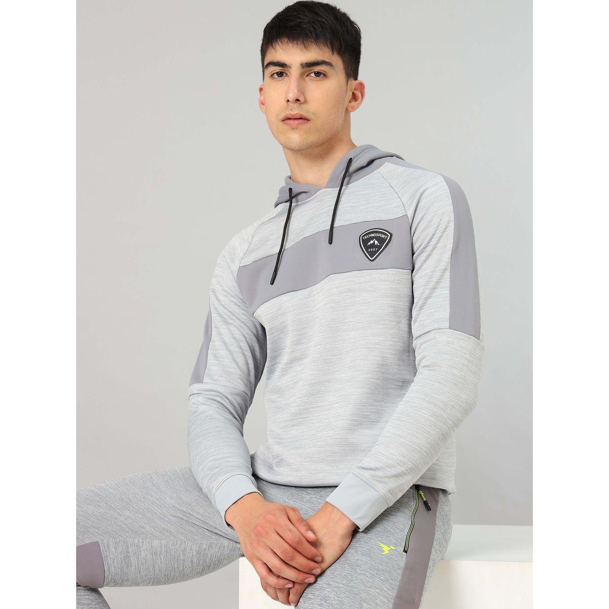جاكيت فليس بياقة هودي تكنوسبورت × ستايلي-men-clothing-sportswearandactivewear-hoodiesandsweatshirts-image-3