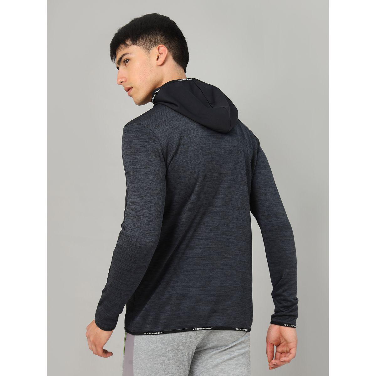 Technosport X Styli Colorblock Melange Fleece Jacket with Hood-men-clothing-jacketsandblazers-jackets-image-6