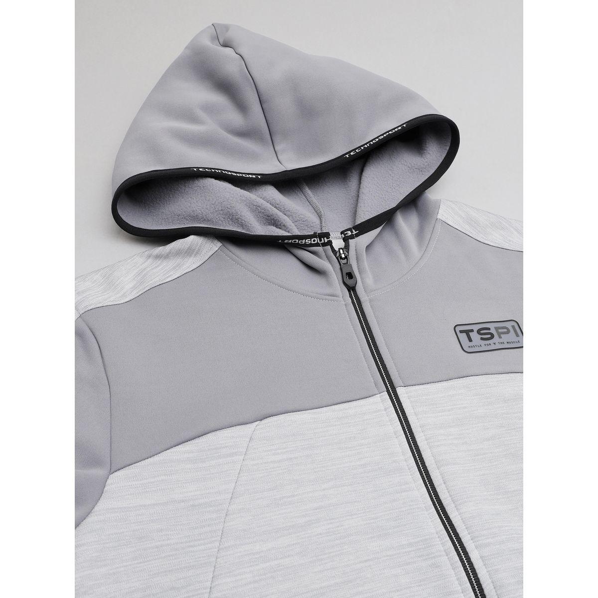 Technosport X Styli Colorblock Melange Fleece Jacket with Hood-men-clothing-jacketsandblazers-jackets-image-7