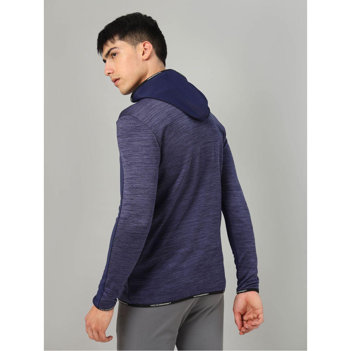 Technosport X Styli Colorblock Melange Fleece Jacket with Hood-men-clothing-sportswearandactivewear-hoodiesandsweatshirts-image-6