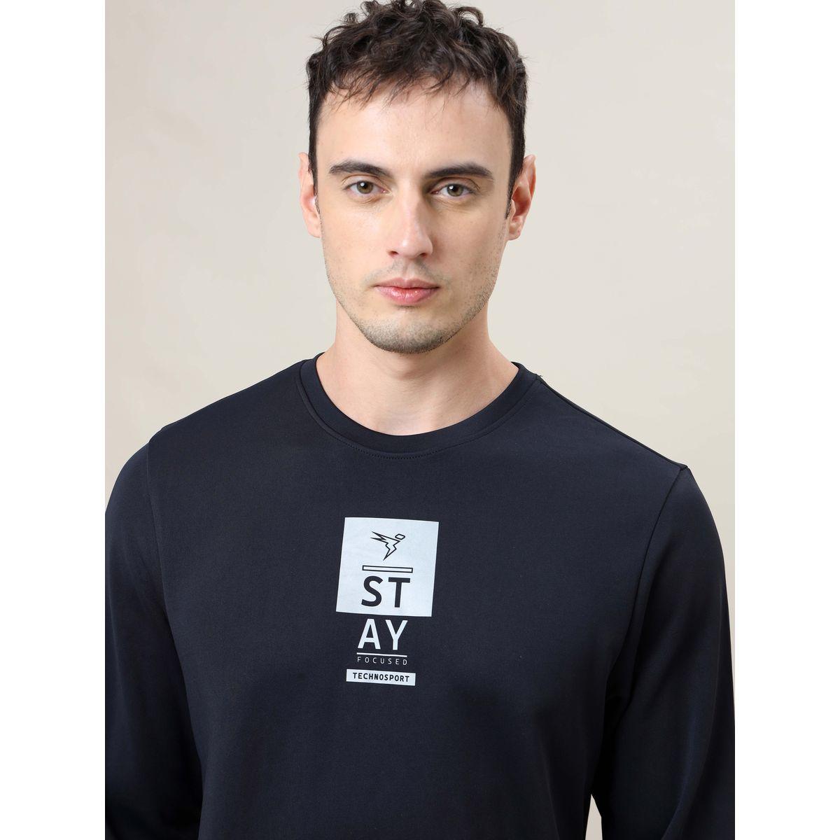 سويت شيرت بقصة سليم فت تكنوسبورت × ستايلي-men-winterwear-hoodiesandsweatshirts-image-5