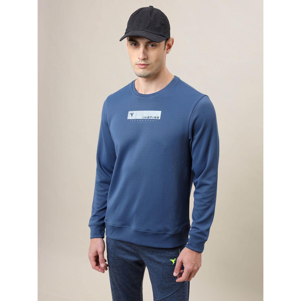 سويت شيرت بقصة سليم فت تكنوسبورت × ستايلي-men-winterwear-hoodiesandsweatshirts-image-3