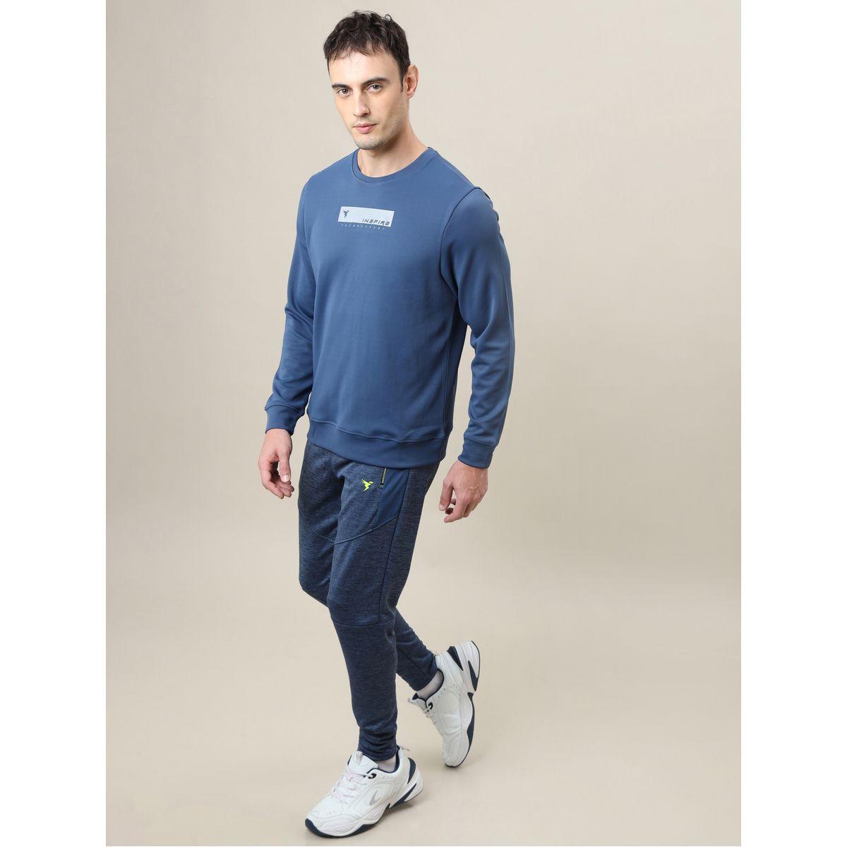 سويت شيرت بقصة سليم فت تكنوسبورت × ستايلي-men-winterwear-hoodiesandsweatshirts-image-4