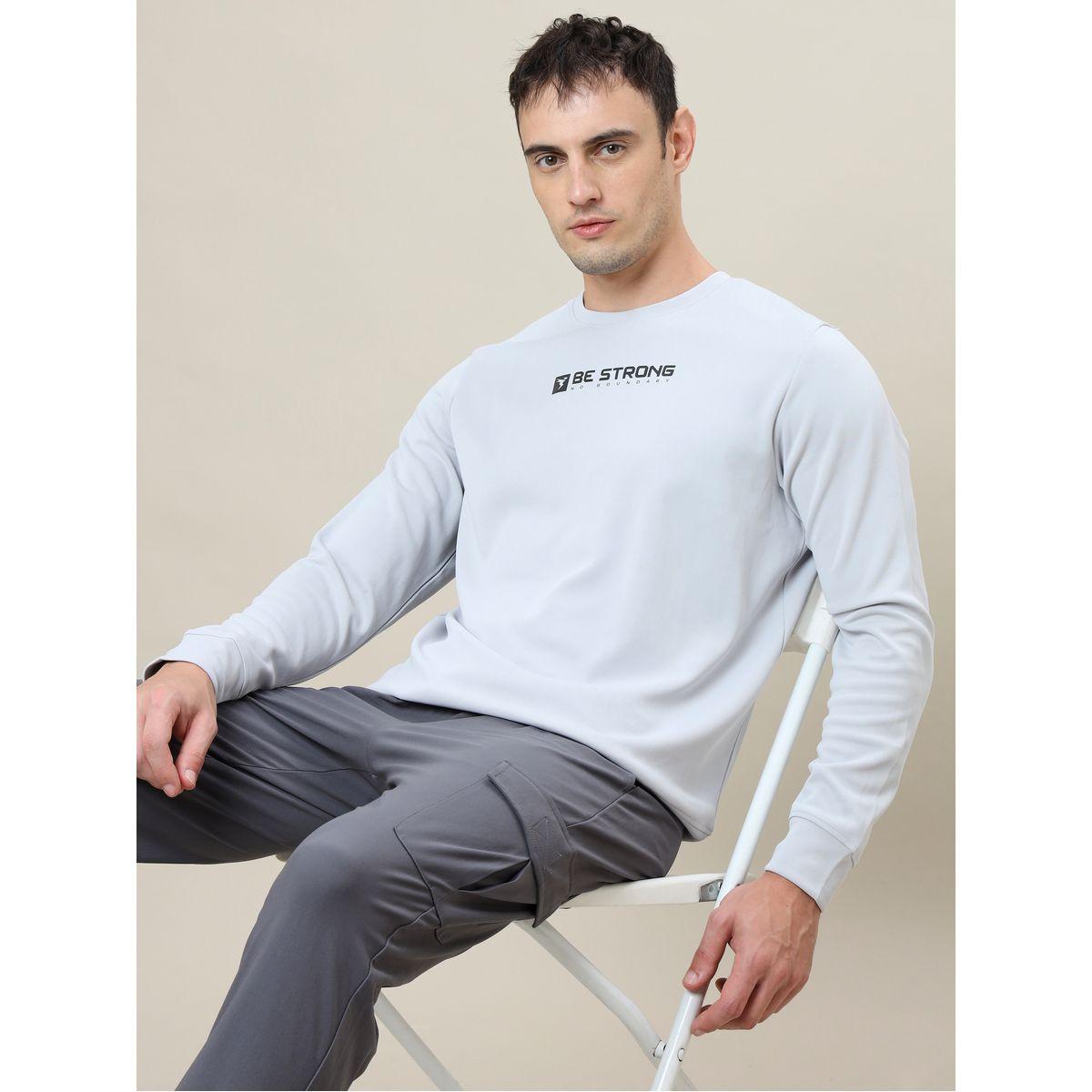سويت شيرت بقصة سليم فت تكنوسبورت × ستايلي-men-winterwear-hoodiesandsweatshirts-image-2