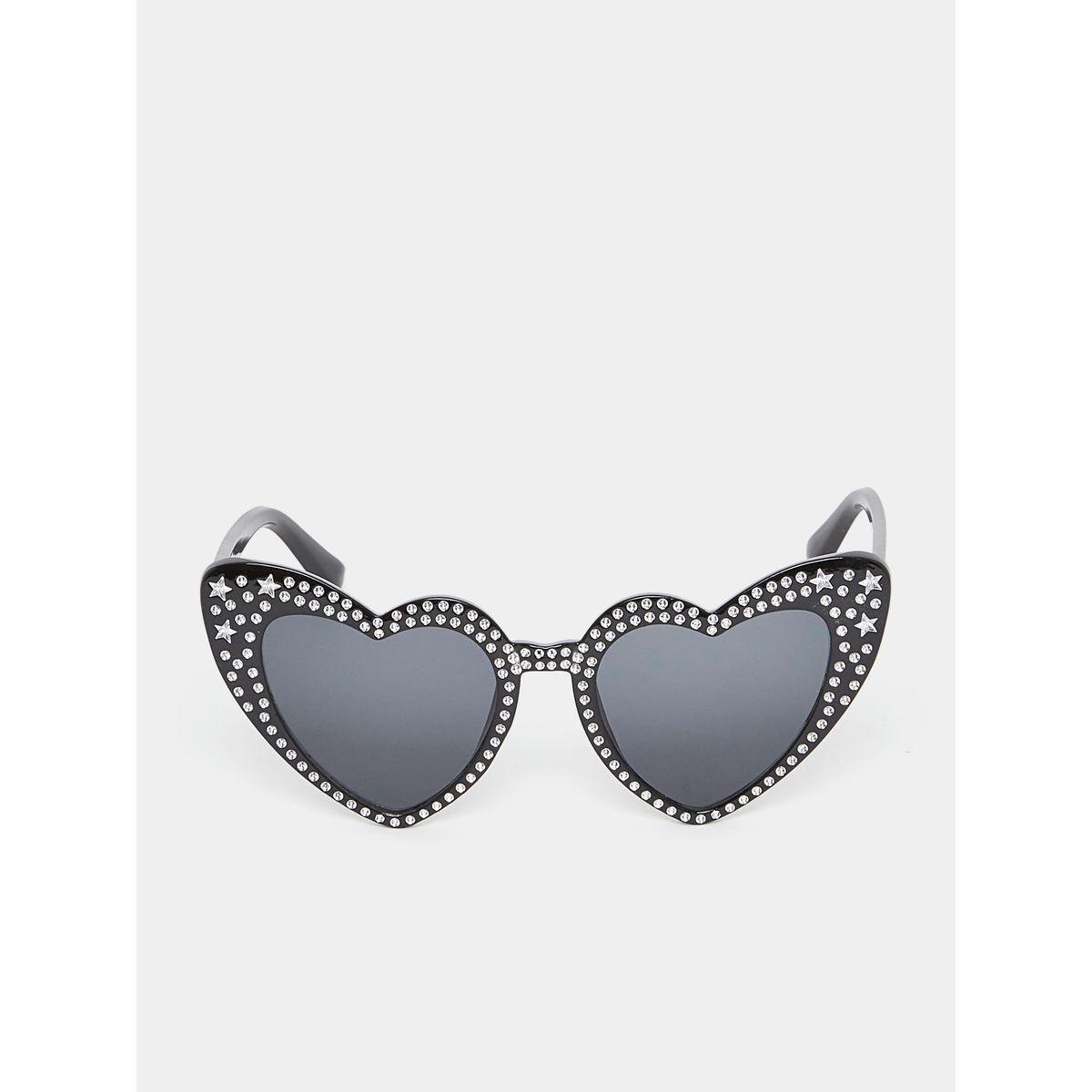 Styli Embellished Heart Shape Sunglasses-women-sunglasses-image-2